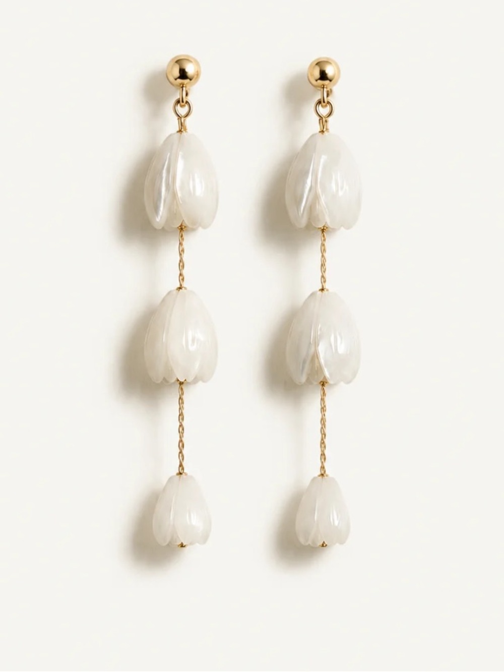 A.B. Ellie Mother of Pearl Strand Half